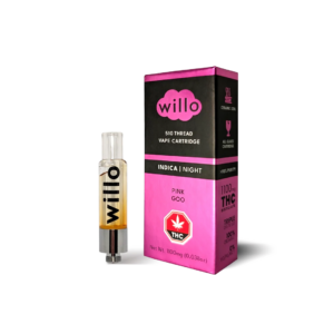 Willo 1100mg THC Vape Cartridge - Pink Goo