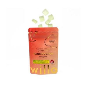 Willo 500mg THC Mango Peach (Night) Gummies